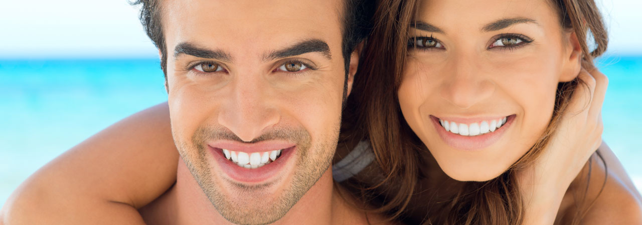 Young Couple Smiling