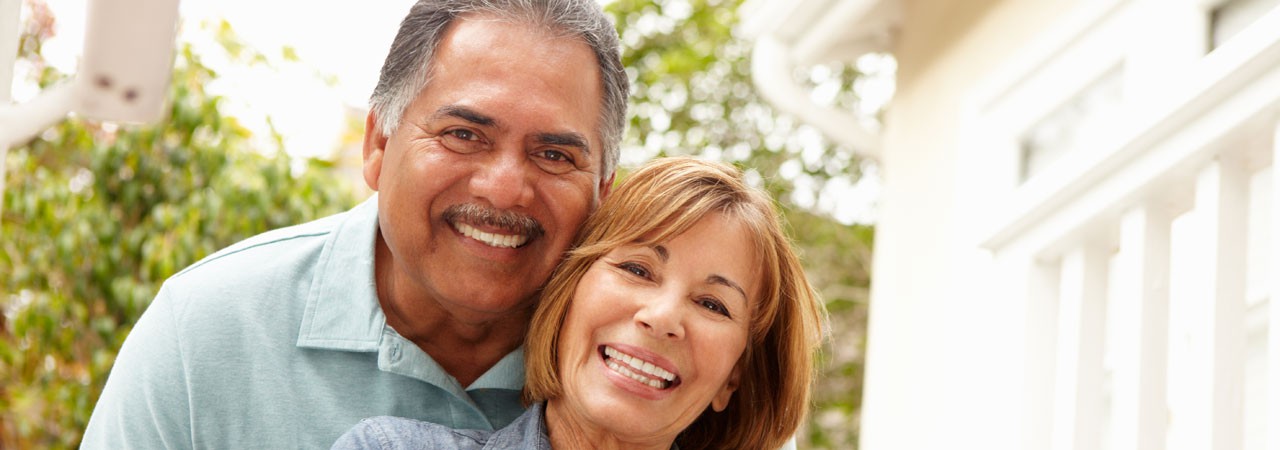 Older Couple Smiling